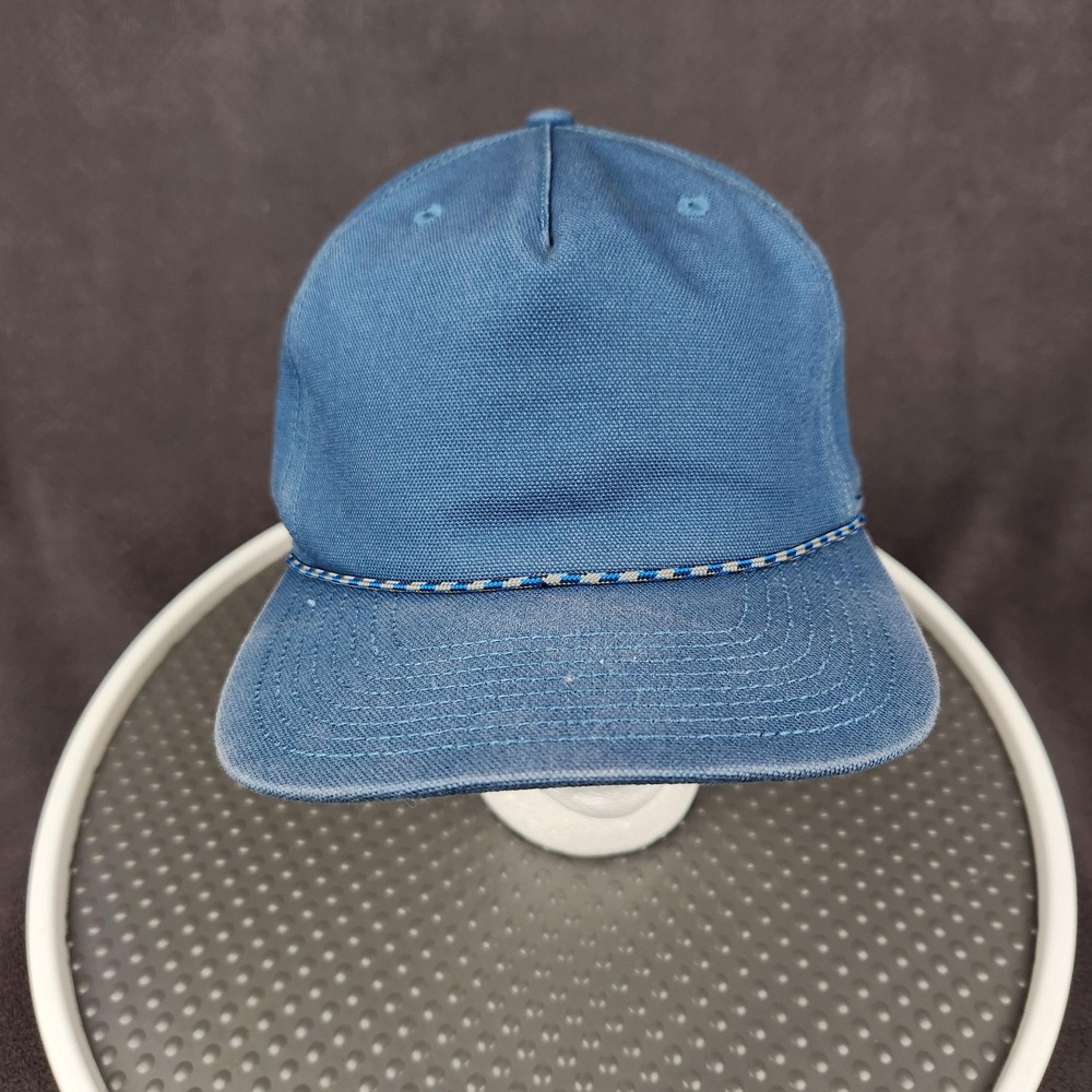 Patagonia Stand Up Cap Mens OS Blue Canvas Rope Snapback Hat STY22335SP15